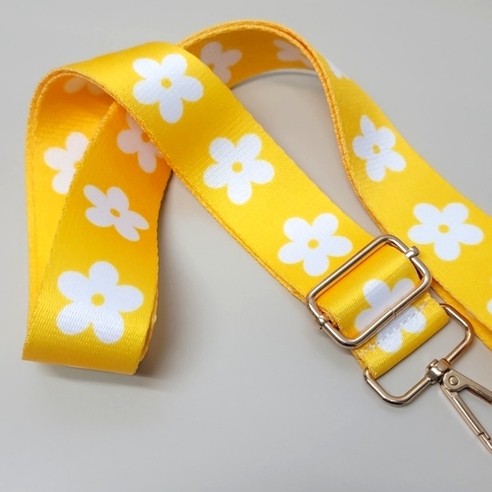 Floral Pattern Colorblock Adjustable Bags Strap. - Picture 7 of 7